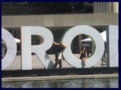 Toronto sign, Nathan Phillips Square 02 - built for the 2015 Pan American Games